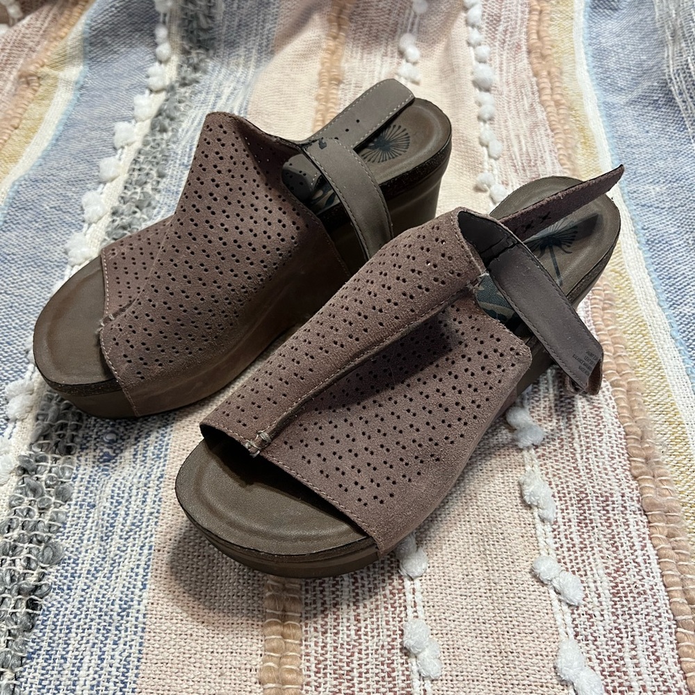 OTBT Brown Mules Comfortable Clogs
